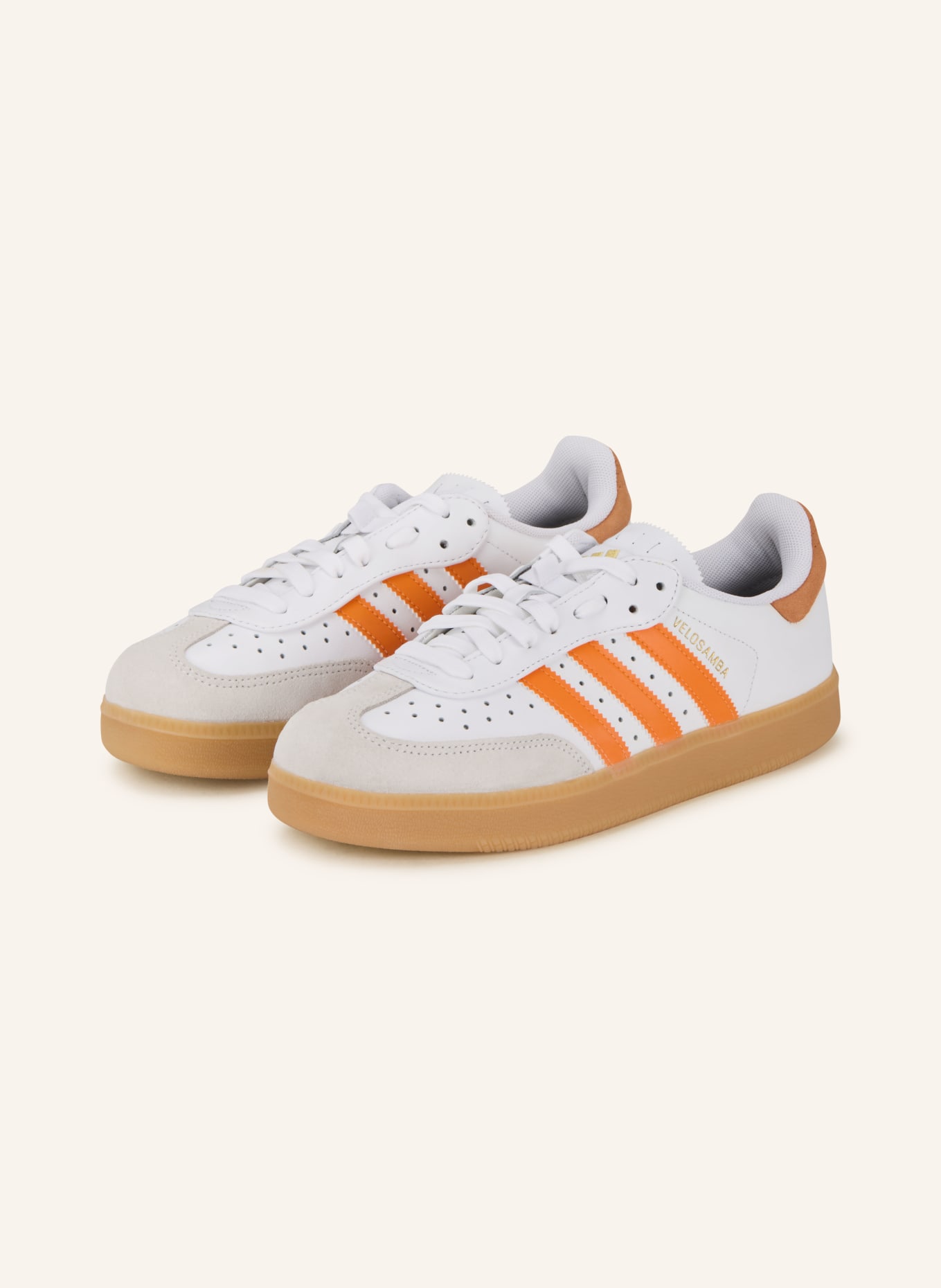adidas Sneaker VELOSAMBA LEA: WEISS / ORANGE