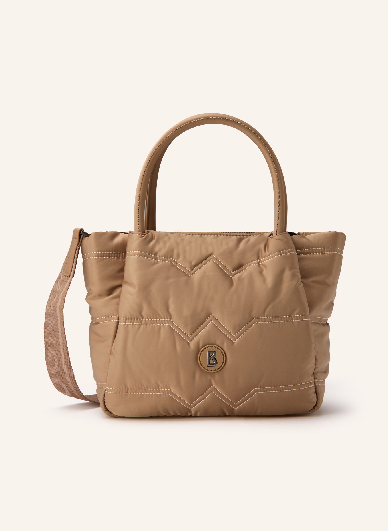 BOGNER Handbag WALLIS TESSUTO: LIGHT BROWN
