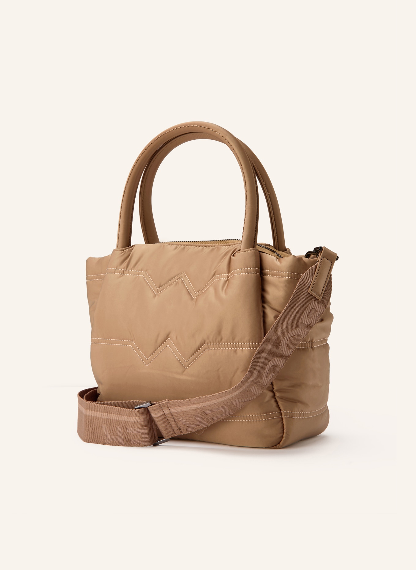 BOGNER Handbag WALLIS TESSUTO: LIGHT BROWN