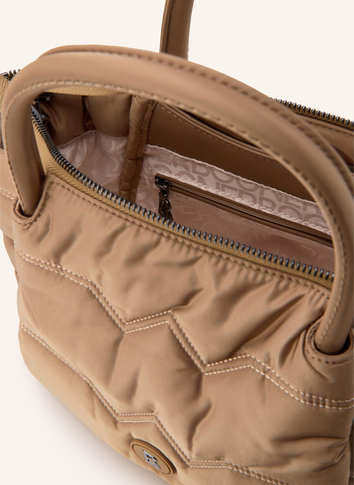 BOGNER Handbag WALLIS TESSUTO: LIGHT BROWN