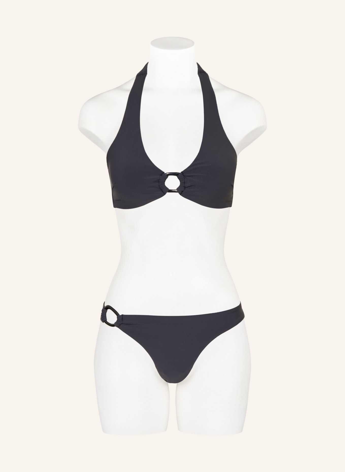 JETS Australia Góra od bikini basic JETSET: CIEMNOBRĄZOWY