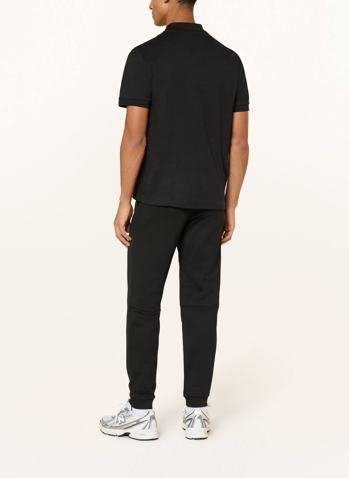 LACOSTE Sweatpants: SCHWARZ