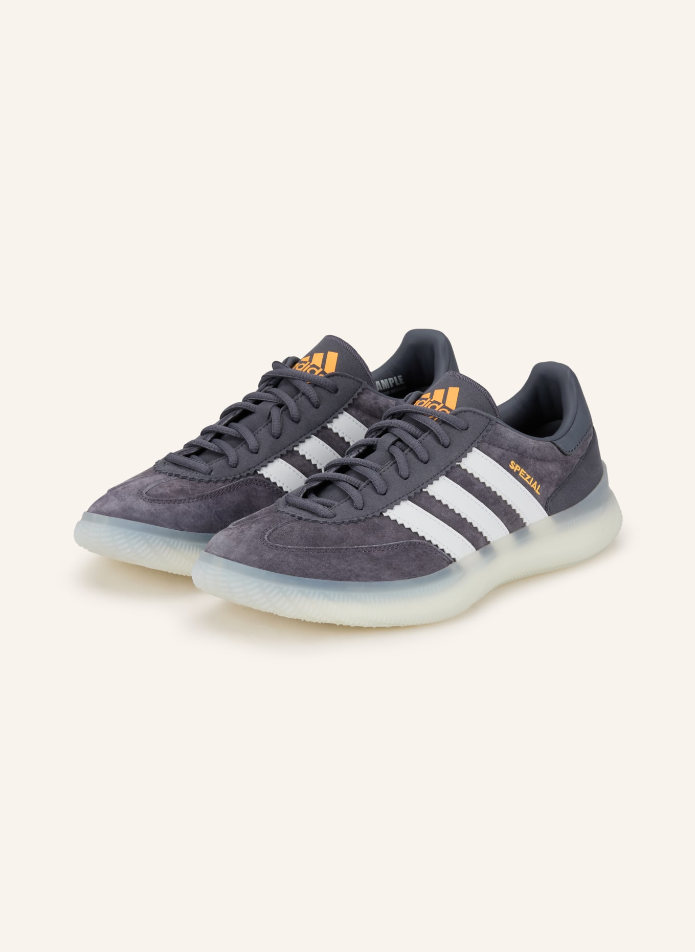 adidas Indoor shoes HB SPECIAL PRO: DARK GRAY / WHITE