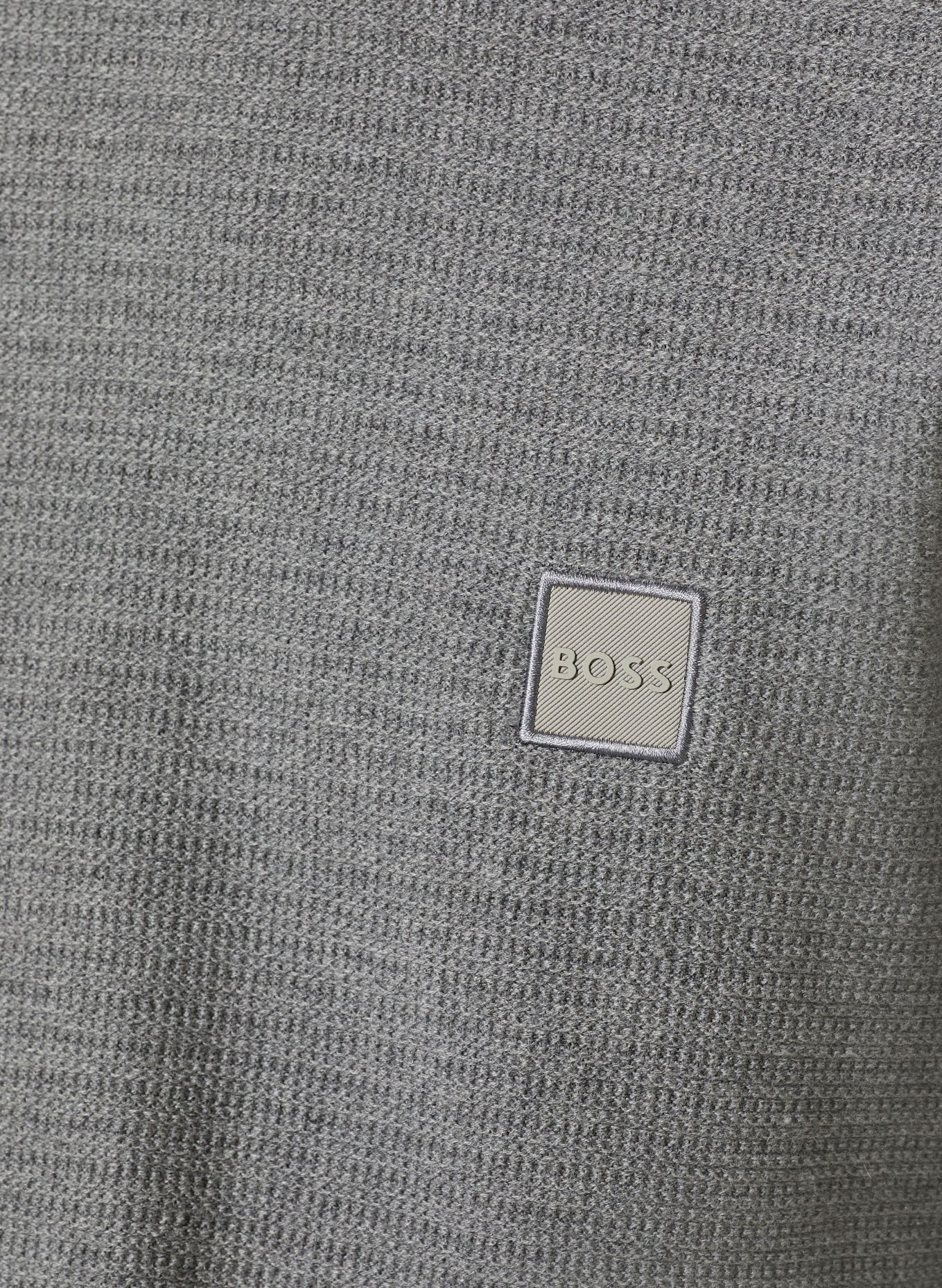 BOSS Sweater ANION: DARK GRAY / GRAY