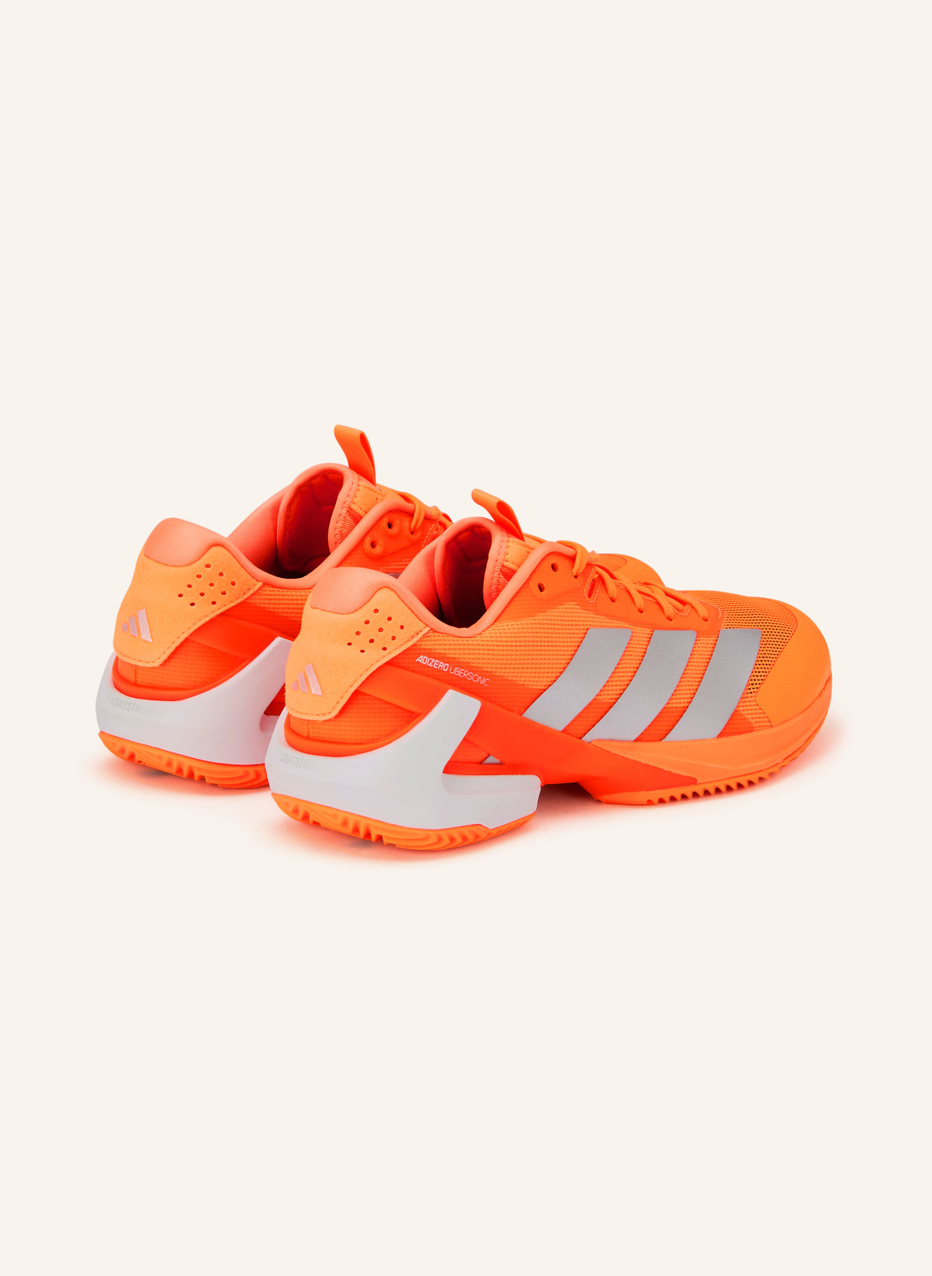 adidas Tennisschuhe ADIZERO UBERSONIC 5: NEONORANGE / SILBER