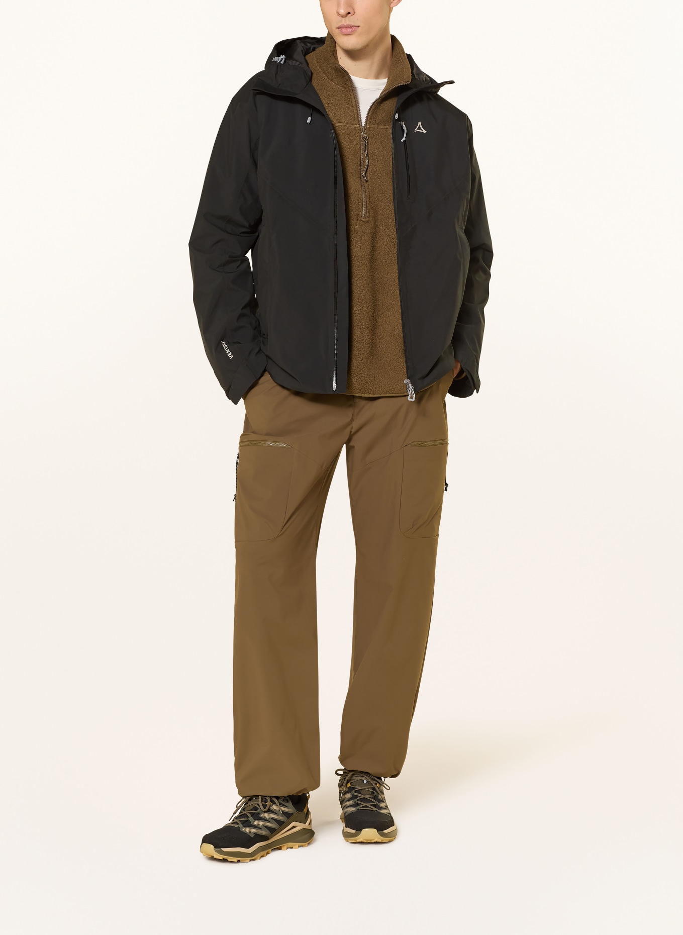 Schöffel Regenjacke MAUKU: SCHWARZ