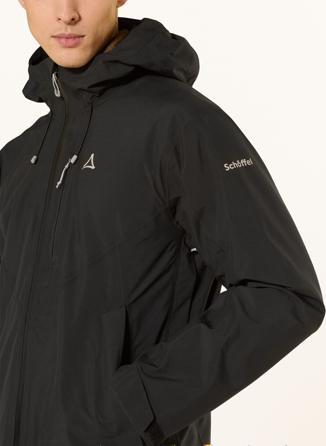 Schöffel Regenjacke MAUKU: SCHWARZ