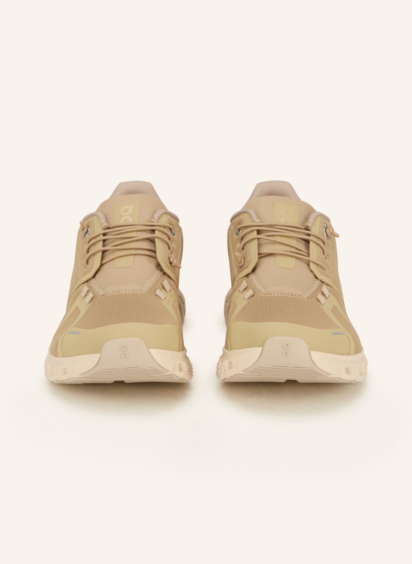 On Sneaker CLOUD 6: BEIGE / OLIV