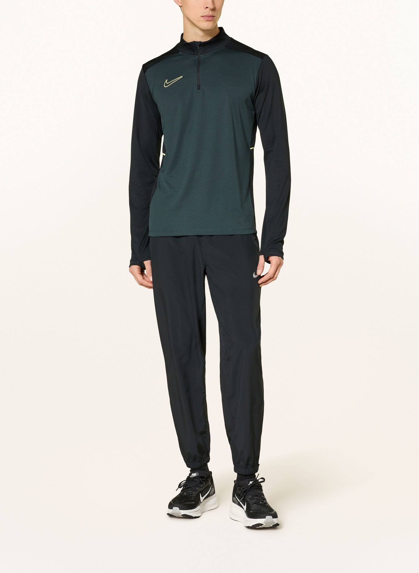 Nike Longsleeve ACADEMY: DUNKELGRAU
