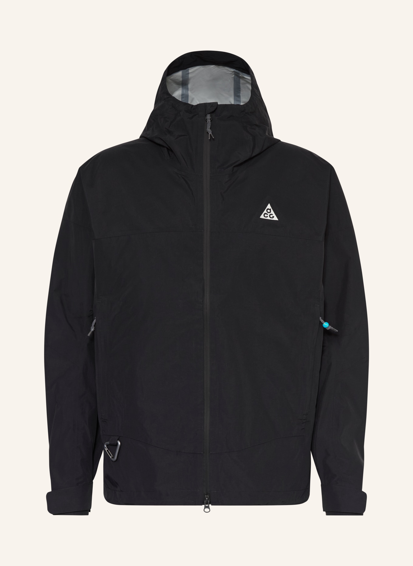 Nike Hardshellová bunda MORPHO: ČERNÁ