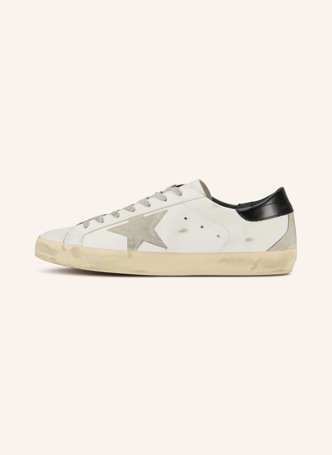 GOLDEN GOOSE Sneakers SUPER-STAR CLASSIC: CREAM / GRAY / BLACK