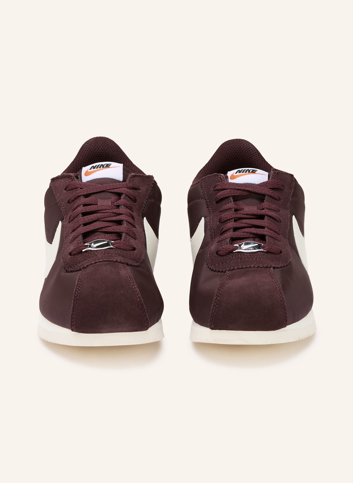 Nike Sneaker CORTEZ: DUNKELROT / WEISS