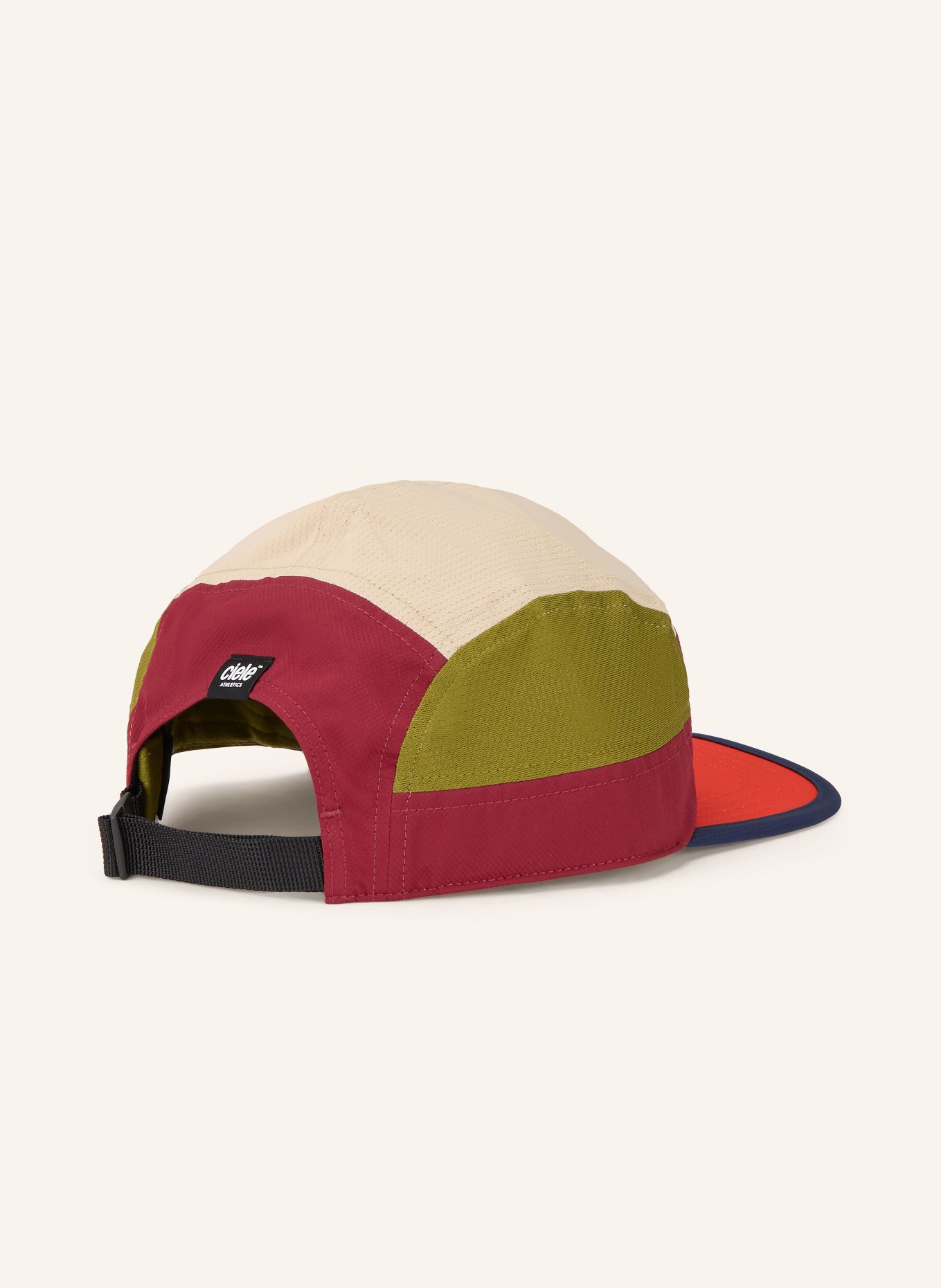 ciele athletics Cap GOCAP FIELD ICONIC BAR: DARK RED / LIGHT BROWN / GREEN