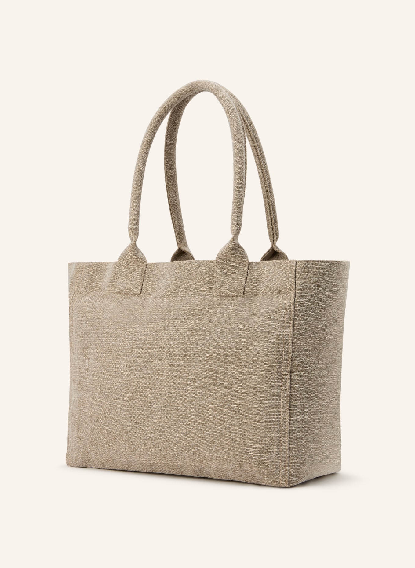 ISABEL MARANT Torba shopper YENKY: BEŻOWY / BIAŁY