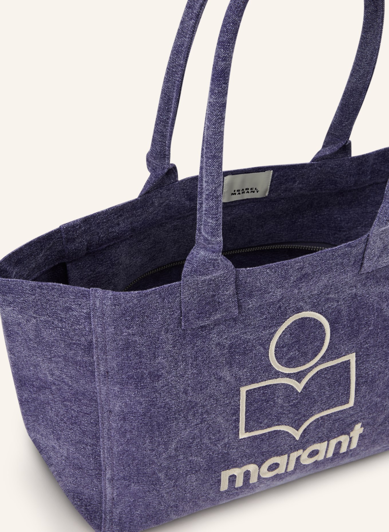 ISABEL MARANT Shopper YENKY: LILA / WEISS