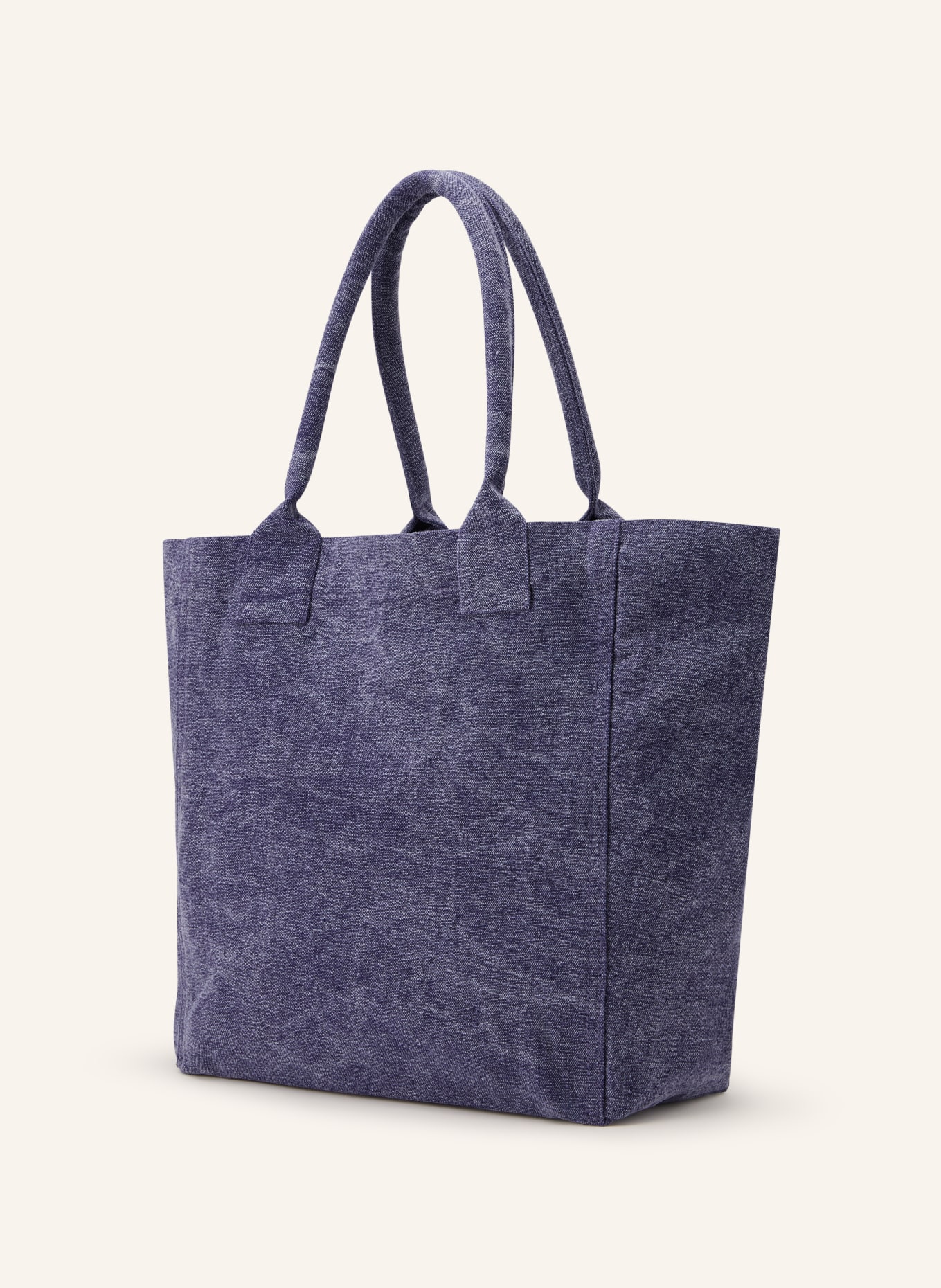 ISABEL MARANT Torba shopper YENKY SMALL: NIEBIESKI / BIAŁY