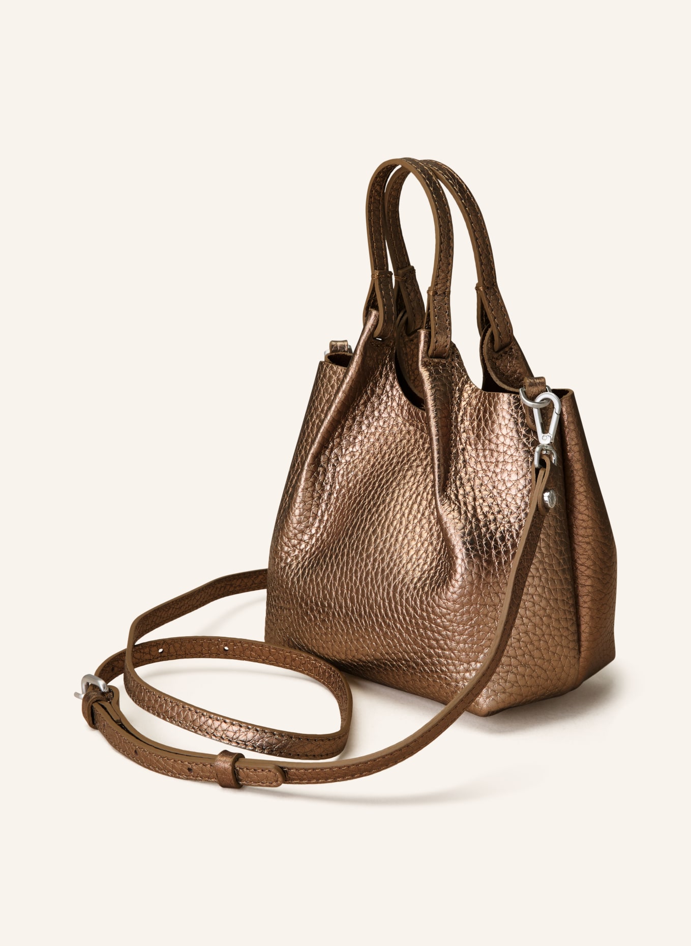 GIANNI CHIARINI DUA MINI handbag: TAUPE