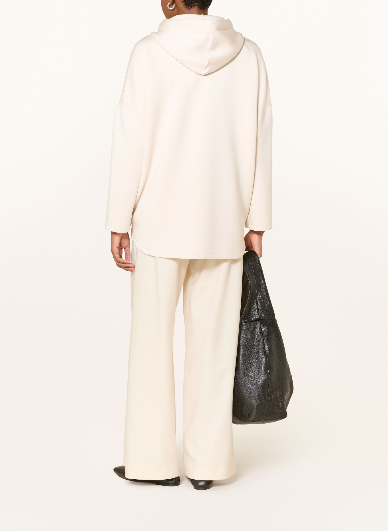 RINO & PELLE Mikina BRAY: SVĚTLE ŠEDÁ / ČERNÁ