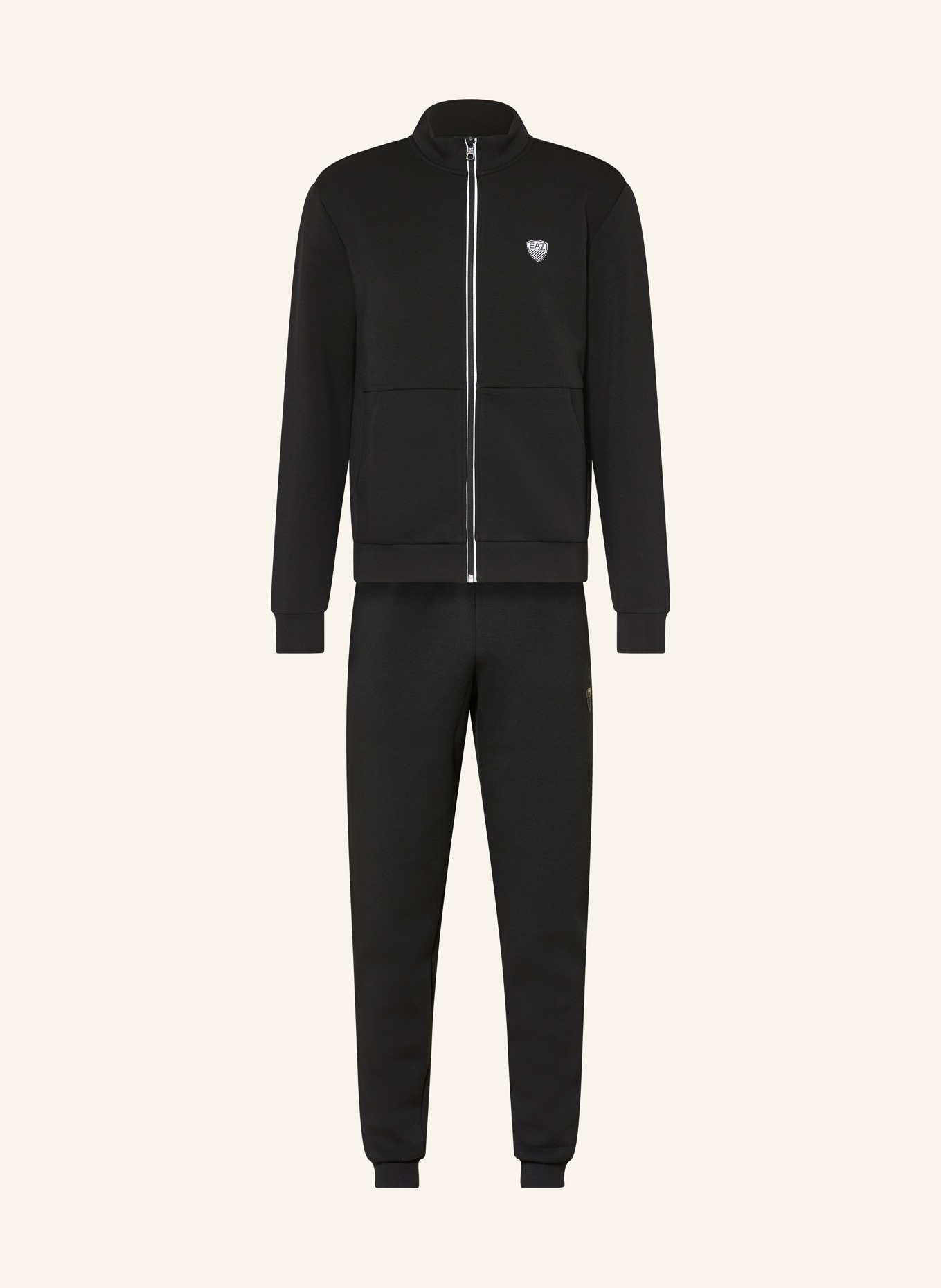 EA7 EMPORIO ARMANI Trainingsanzug TRAIN PREMIUM: SCHWARZ