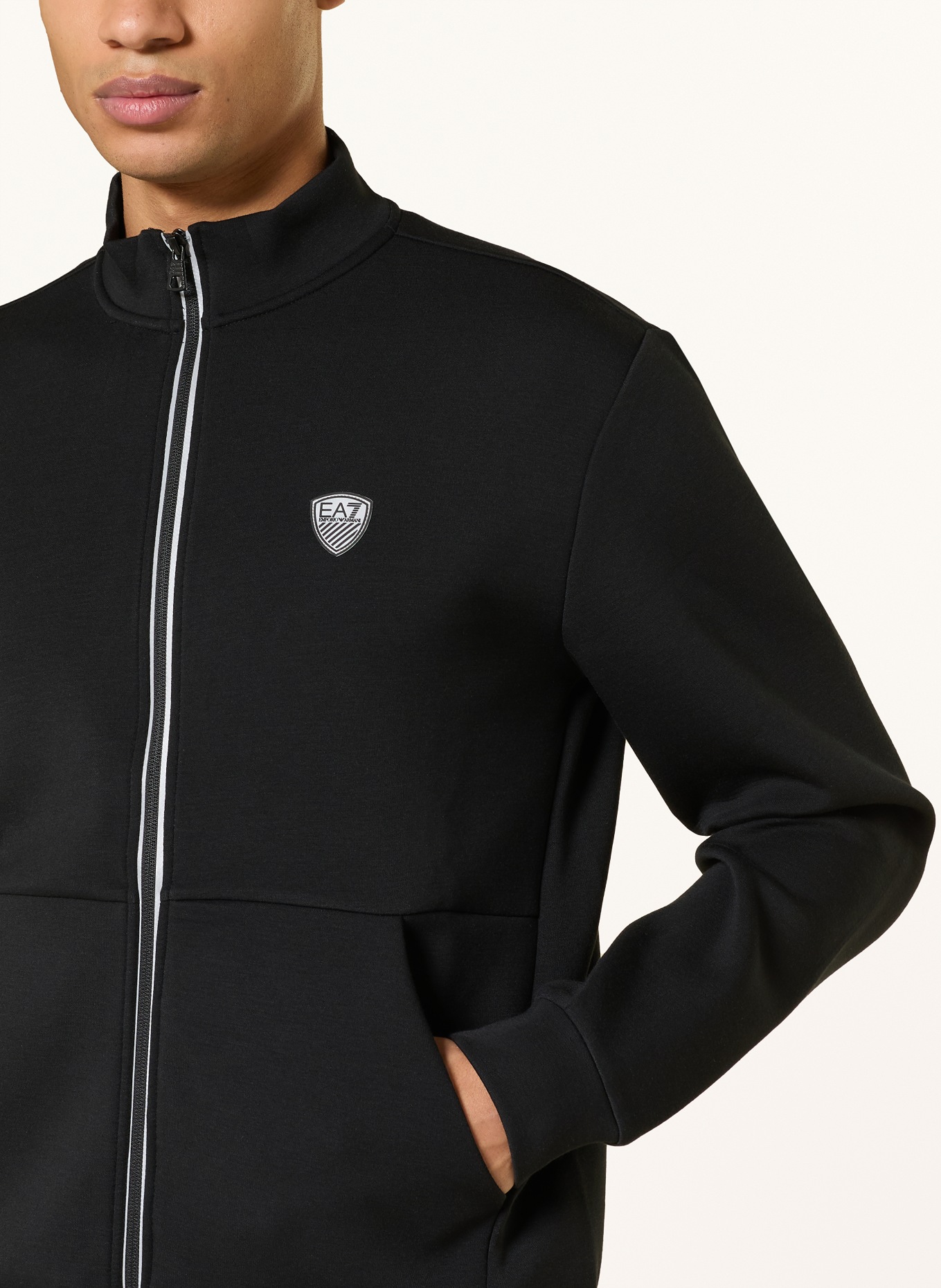 EA7 EMPORIO ARMANI Trainingsanzug TRAIN PREMIUM: SCHWARZ