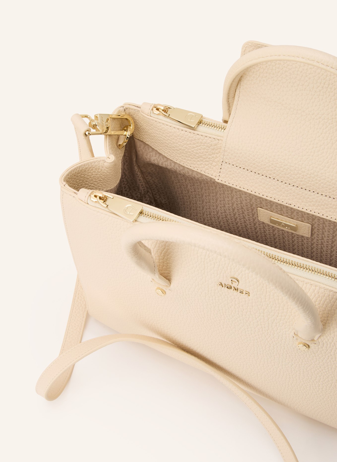 AIGNER Torebka IVY LARGE: KREMOWY