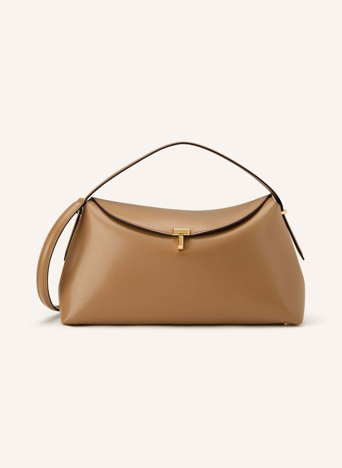 TOTEME Handtasche T-LOCK: CAMEL