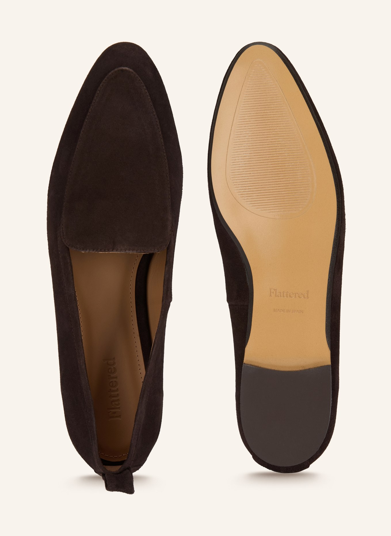 Flattered Loafer CAJSA: DUNKELBRAUN