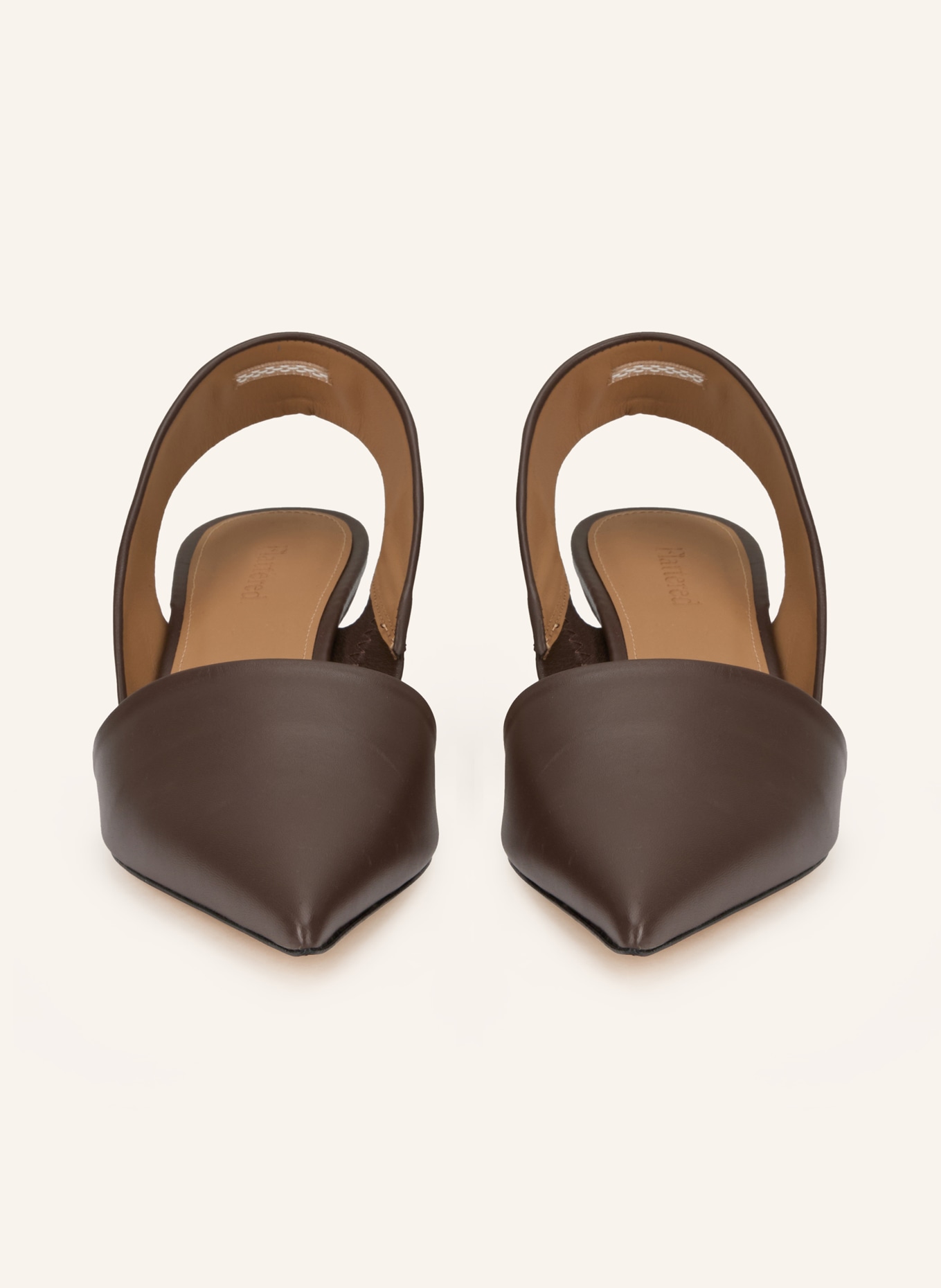 Flattered Lodičky NINNI: TMAVĚ HNĚDÁ