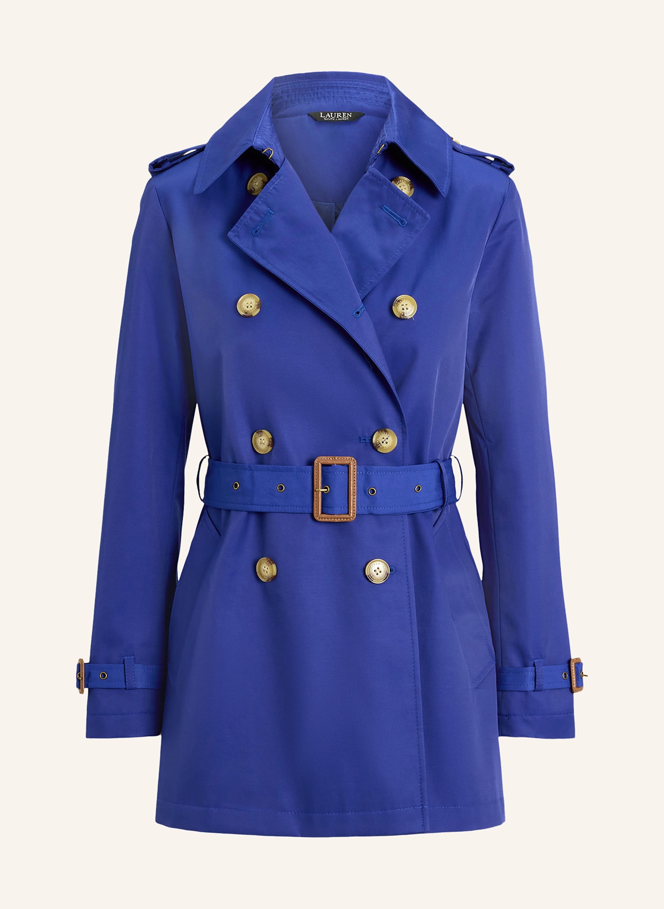 LAUREN RALPH LAUREN Trench coat: BLUE
