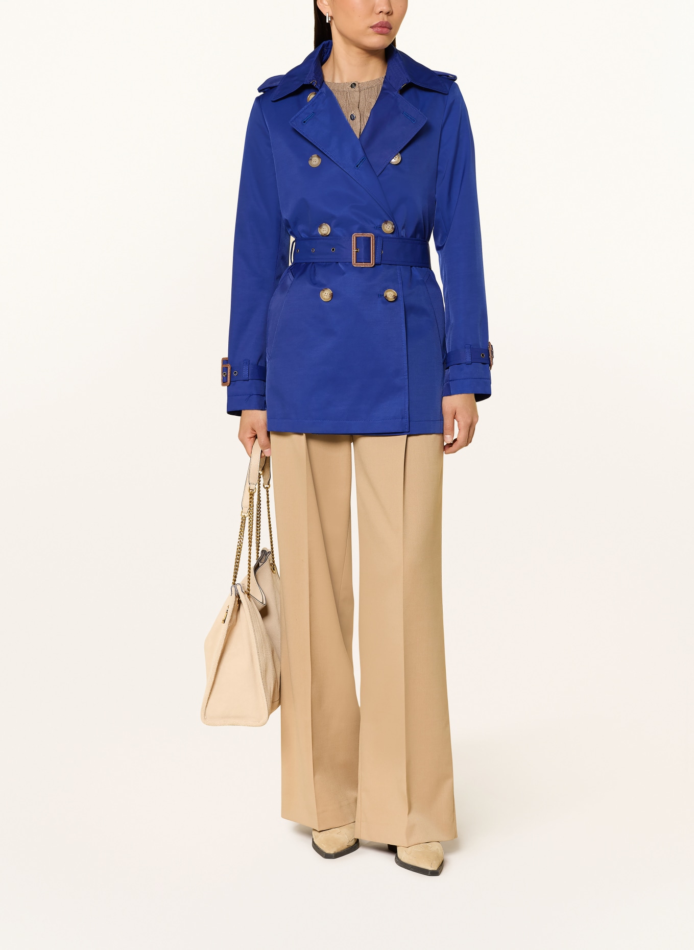LAUREN RALPH LAUREN Trench coat: BLUE