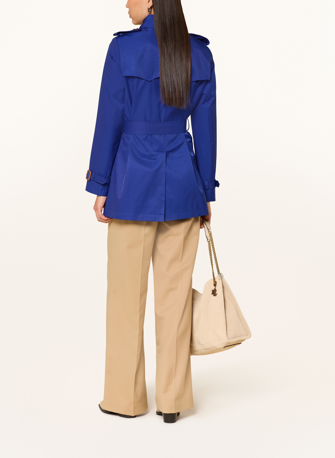 LAUREN RALPH LAUREN Trench coat: BLUE
