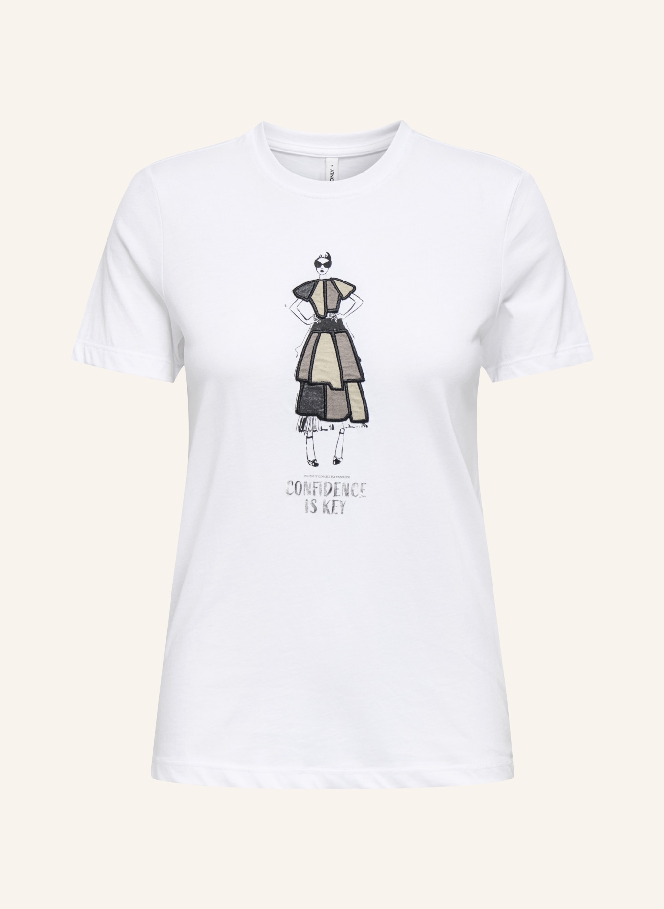 ONLY T-shirt: WHITE