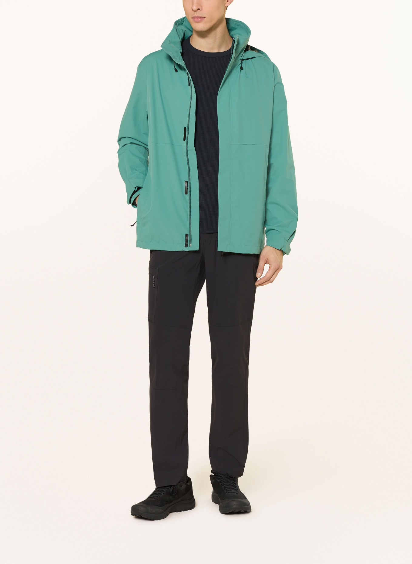 Schöffel Regenjacke: GRÜN