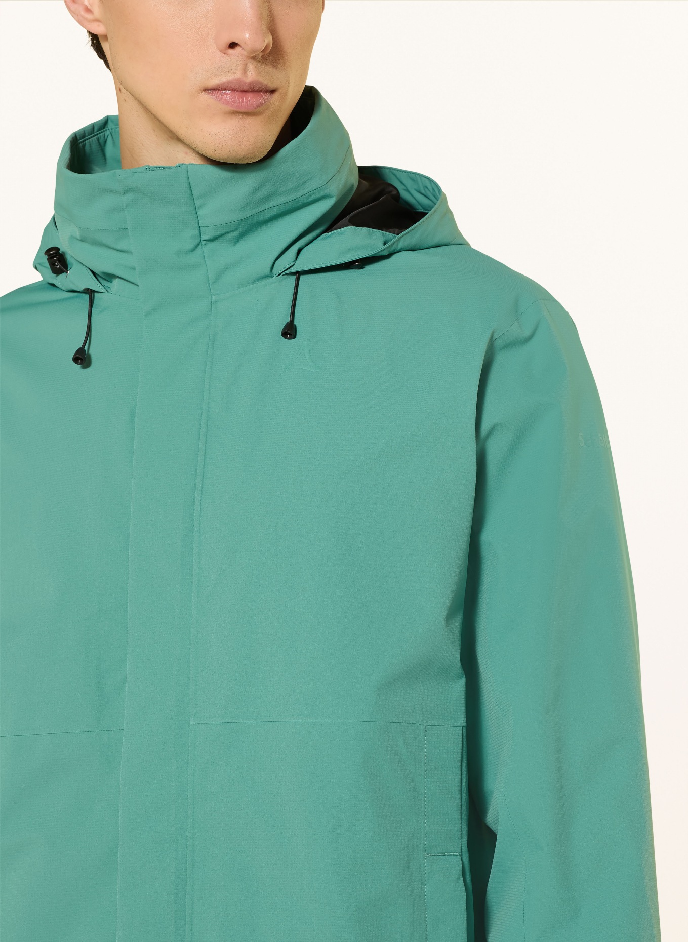 Schöffel Regenjacke: GRÜN