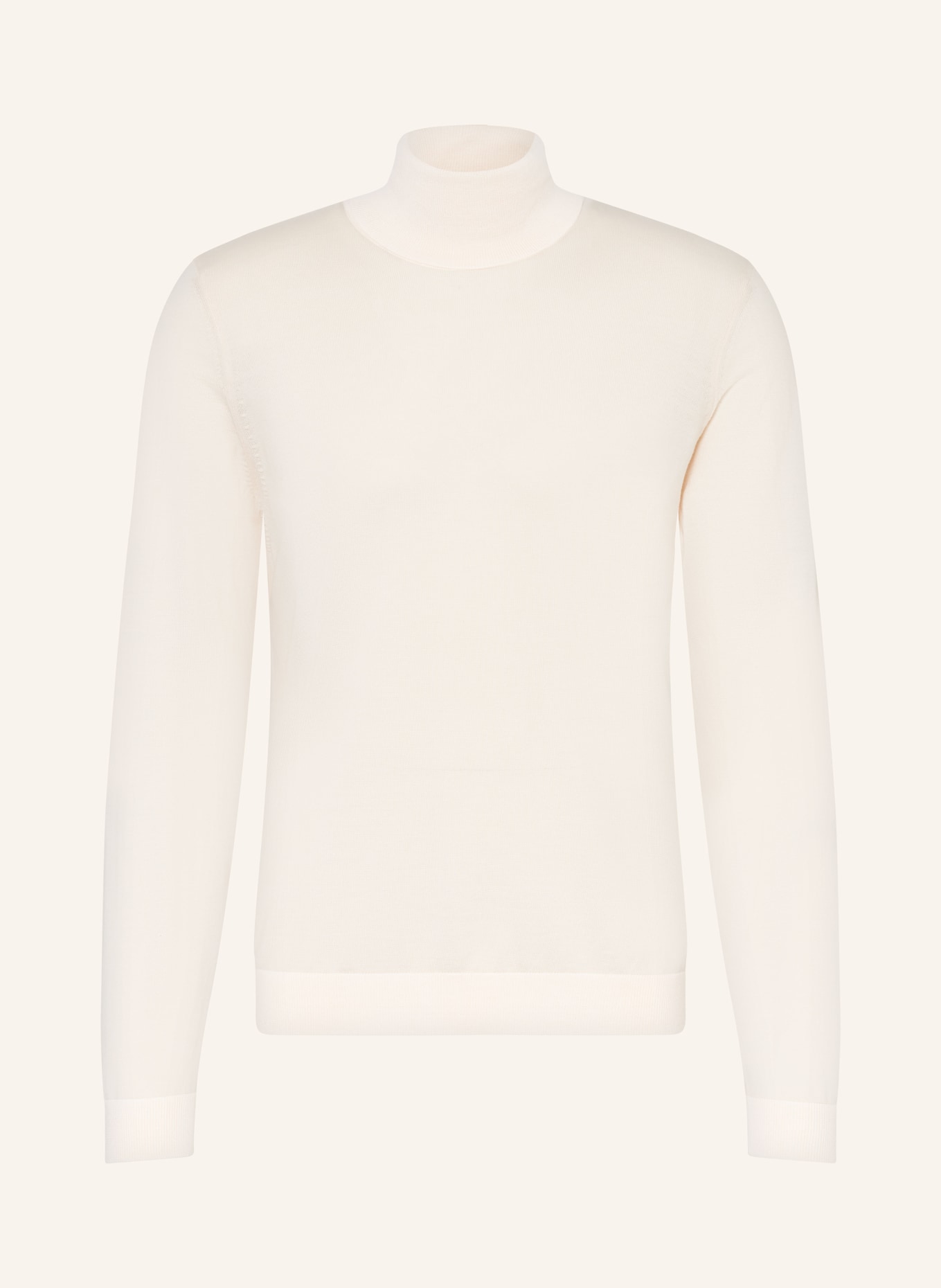 BOSS Rollkragenpullover MUSSO: CREME