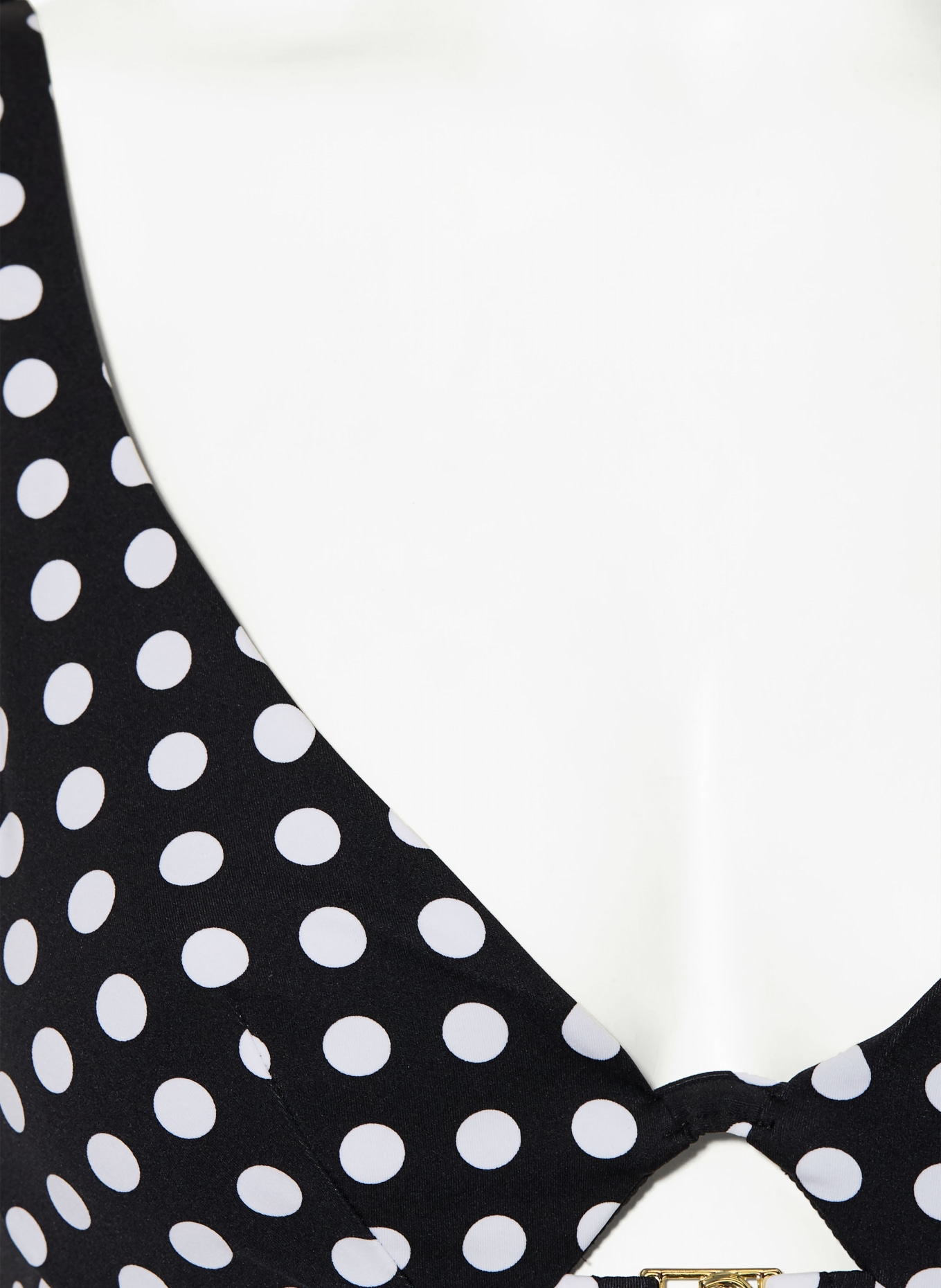 CHANTELLE Bügel-Bikini-Top SAUVAGE: SCHWARZ / WEISS