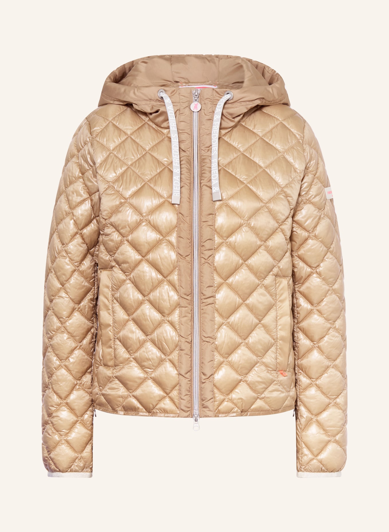 FRIEDA & FREDDIES YOSIE quilted jacket: LIGHT BROWN