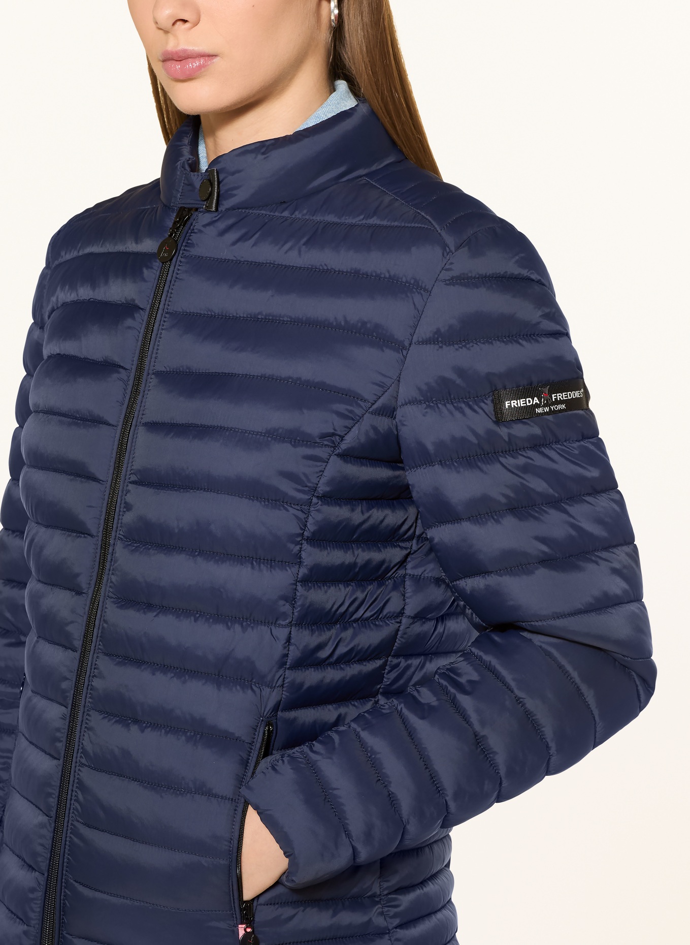 FRIEDA & FREDDIES JUDY quilted jacket: DARK BLUE