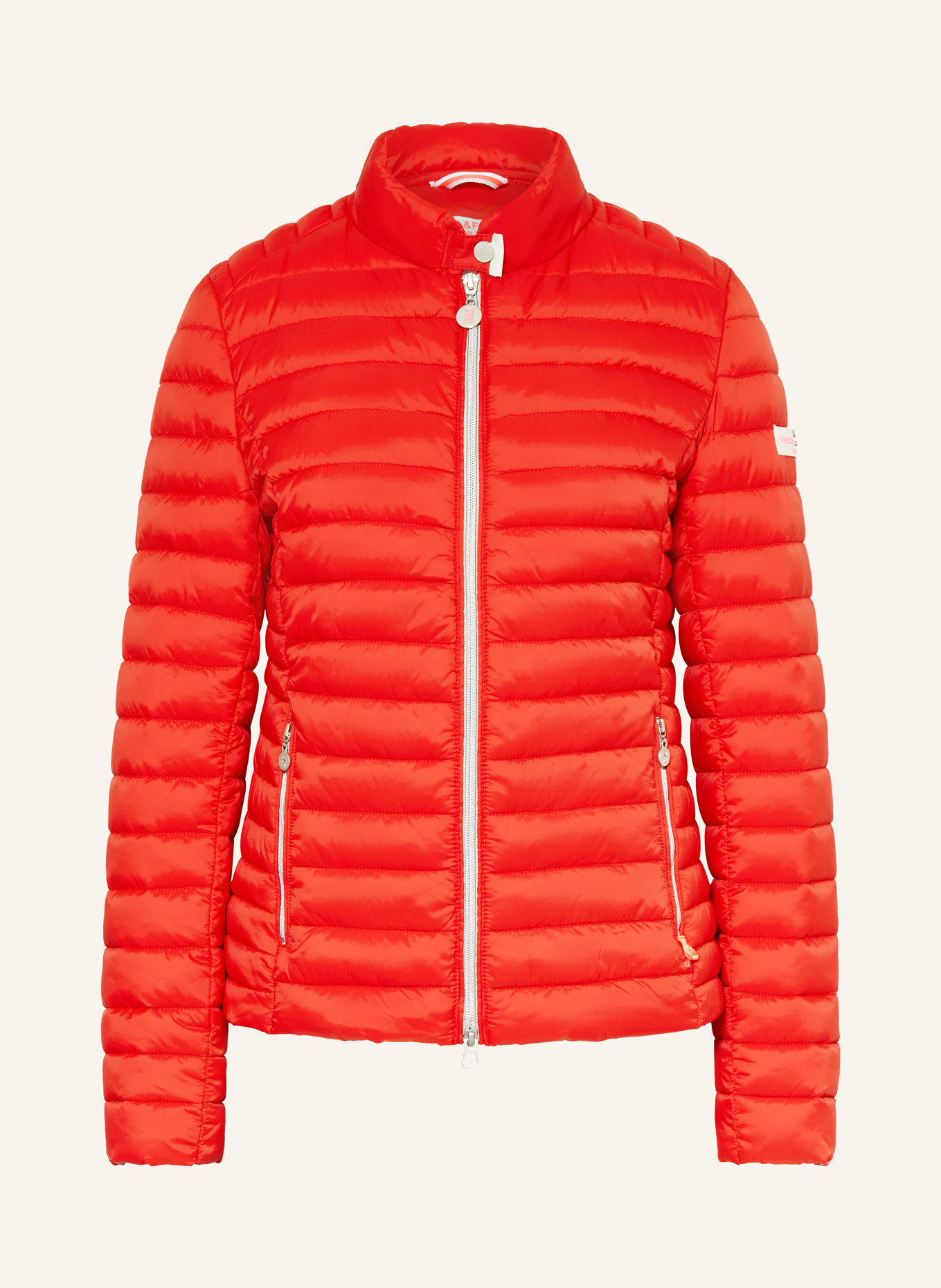 FRIEDA & FREDDIES JUDY quilted jacket: RED