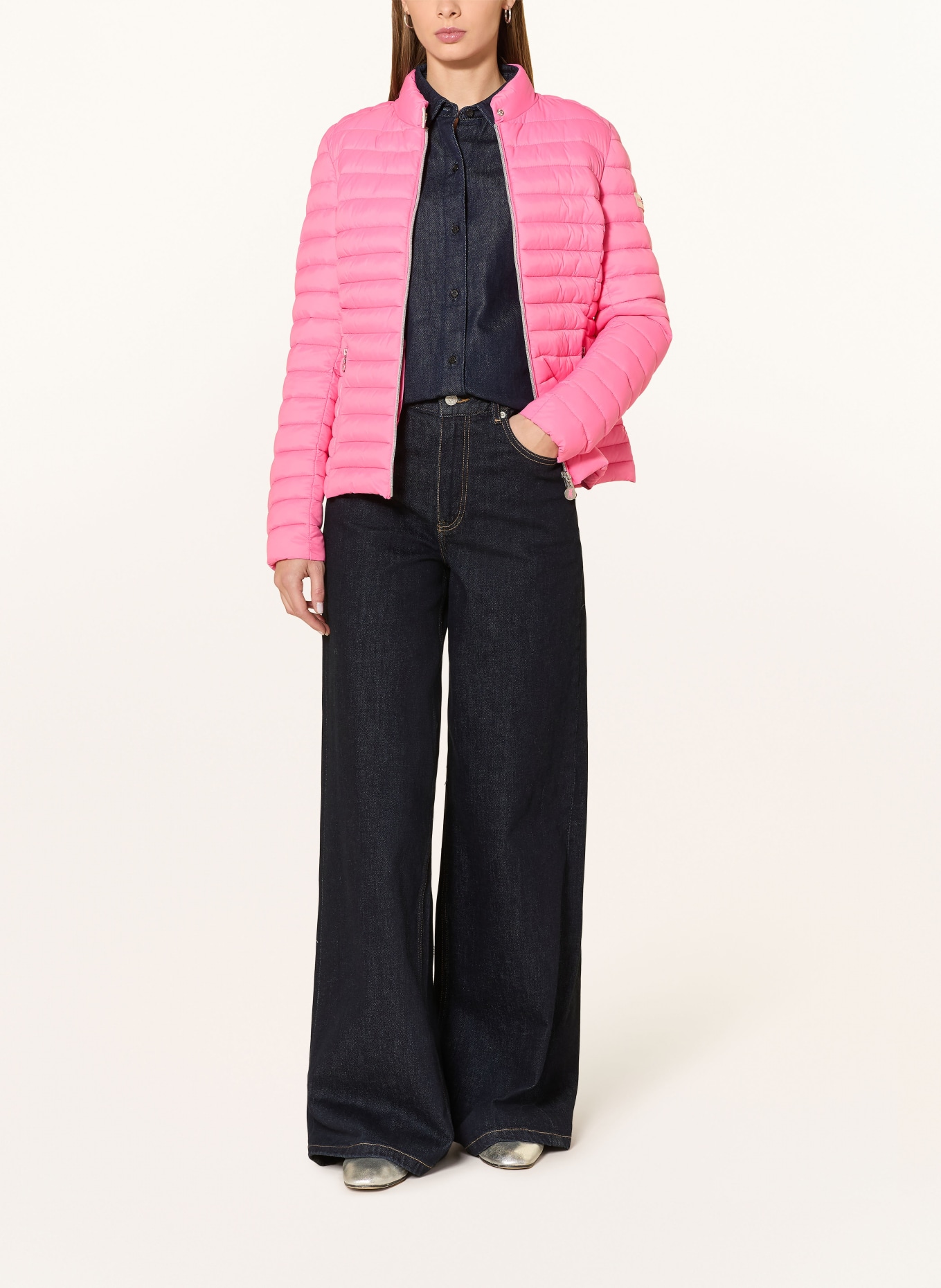 FRIEDA & FREDDIES JUDY quilted jacket: PINK