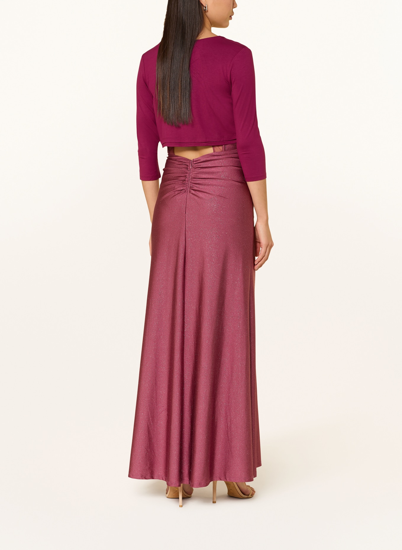 Suddenly Princess Bolero met 3/4-mouwen: DONKERROOD