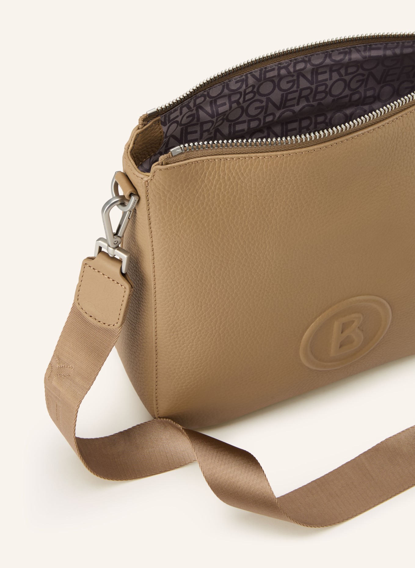 BOGNER Torba na ramię BOZEN HEDWIG: BEŻOWY