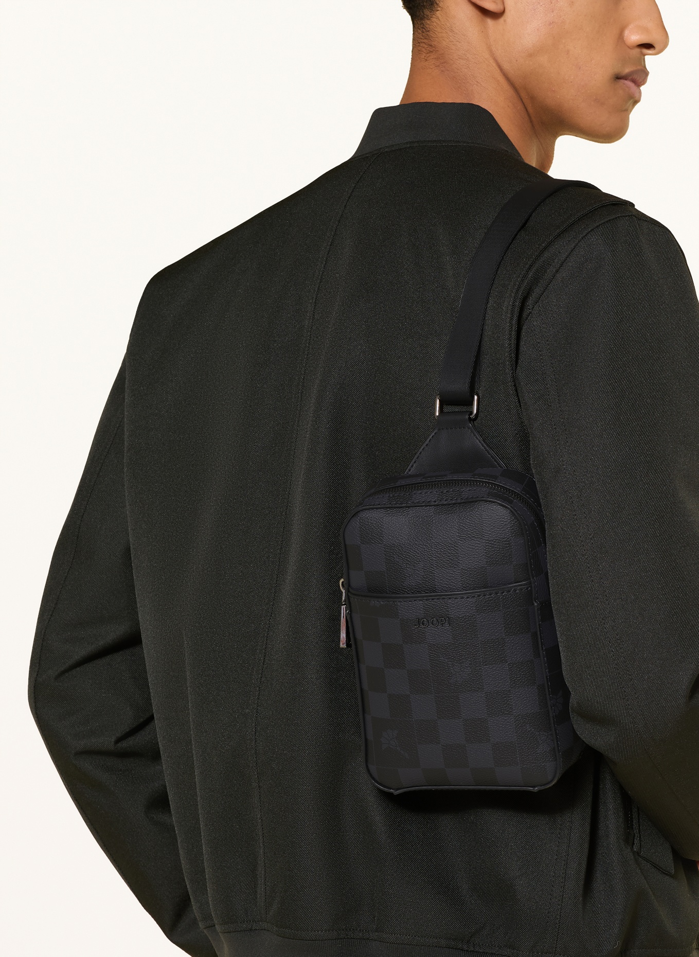 JOOP! Crossbody bag CORTINA PIAZZA TIMO: BLACK / DARK BLUE