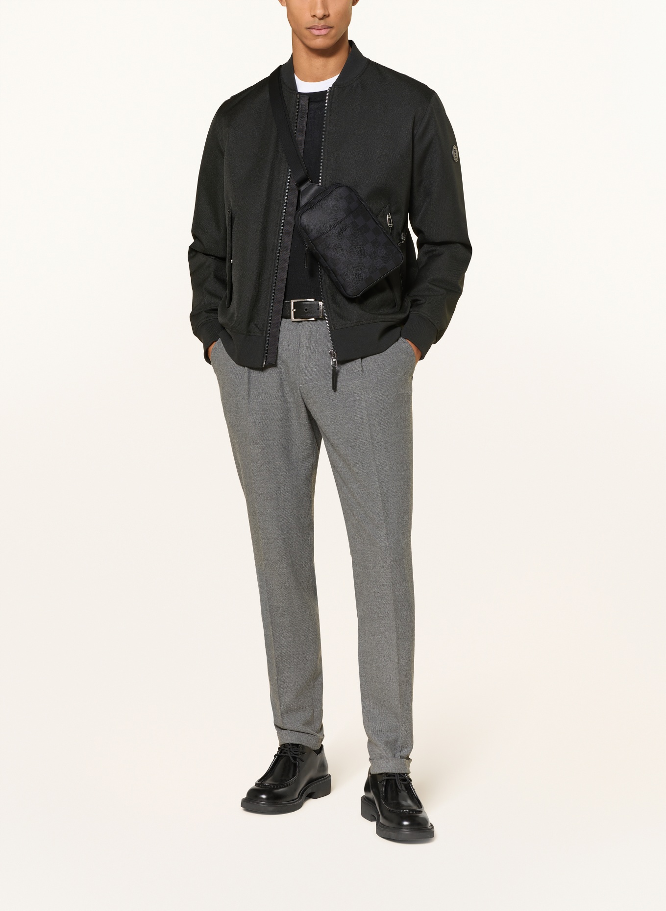 JOOP! Crossbody bag CORTINA PIAZZA TIMO: BLACK / DARK BLUE