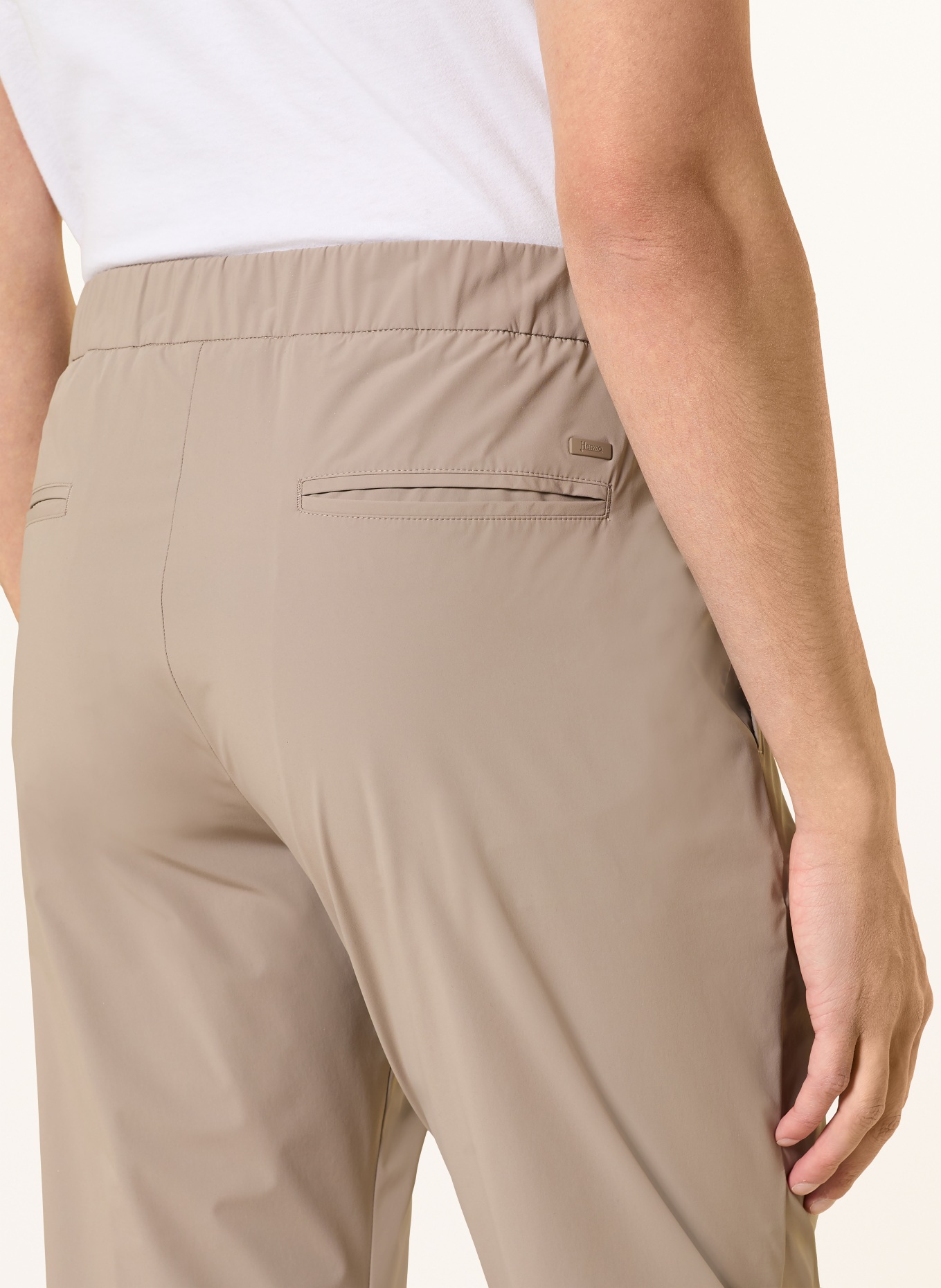HERNO Chino Regular Fit: TAUPE