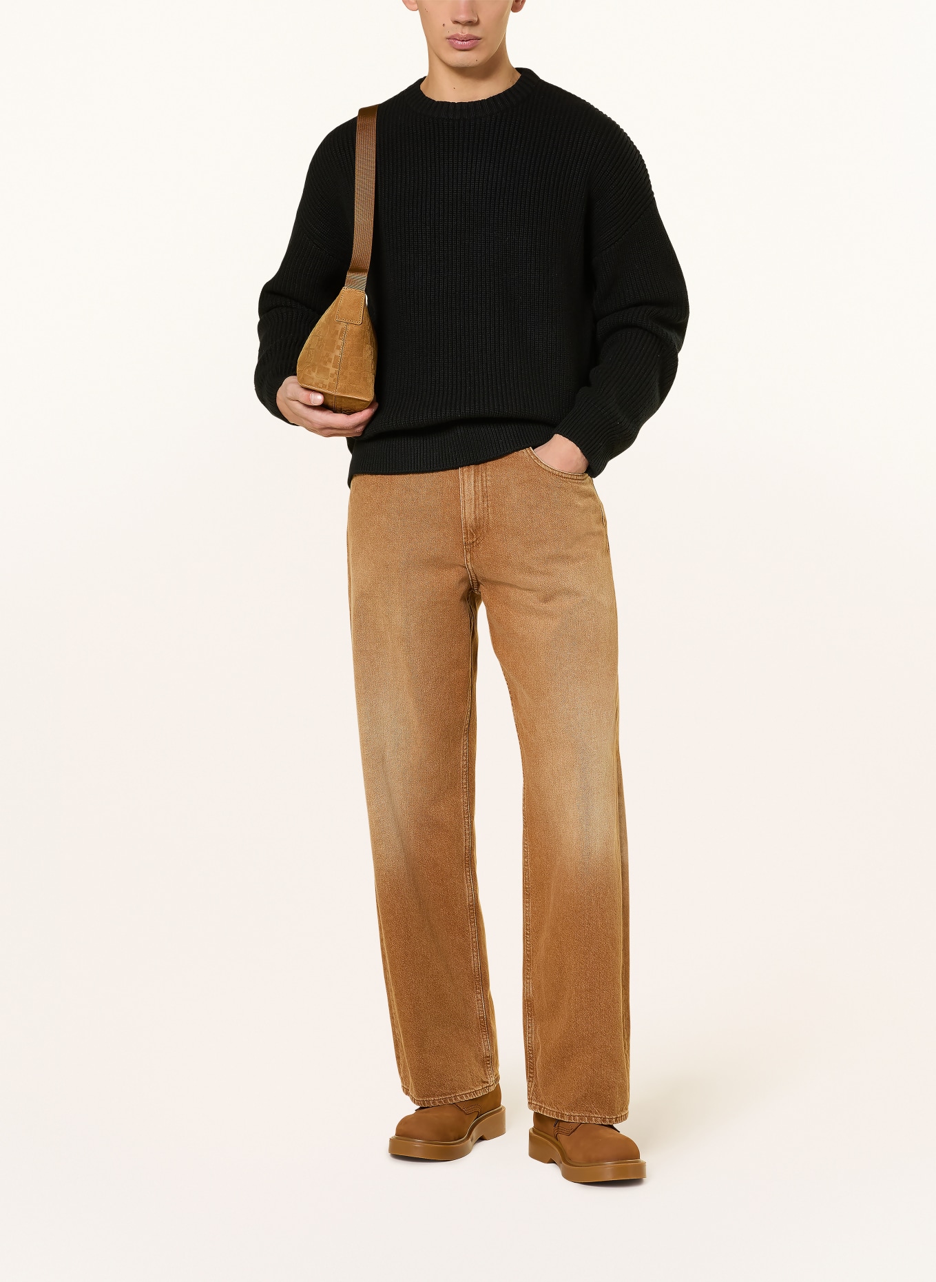 SANDRO Pullover: SCHWARZ