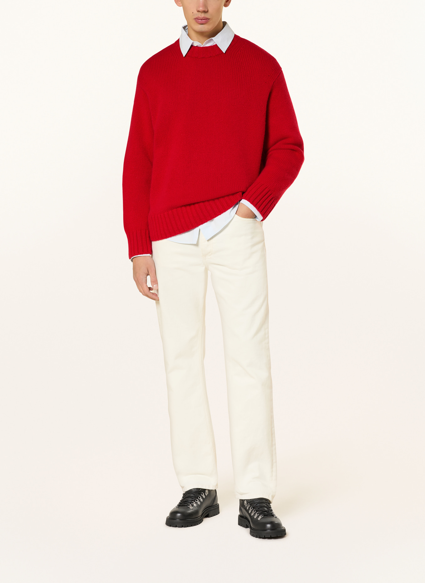 COS Cashmere-Pullover: ROT