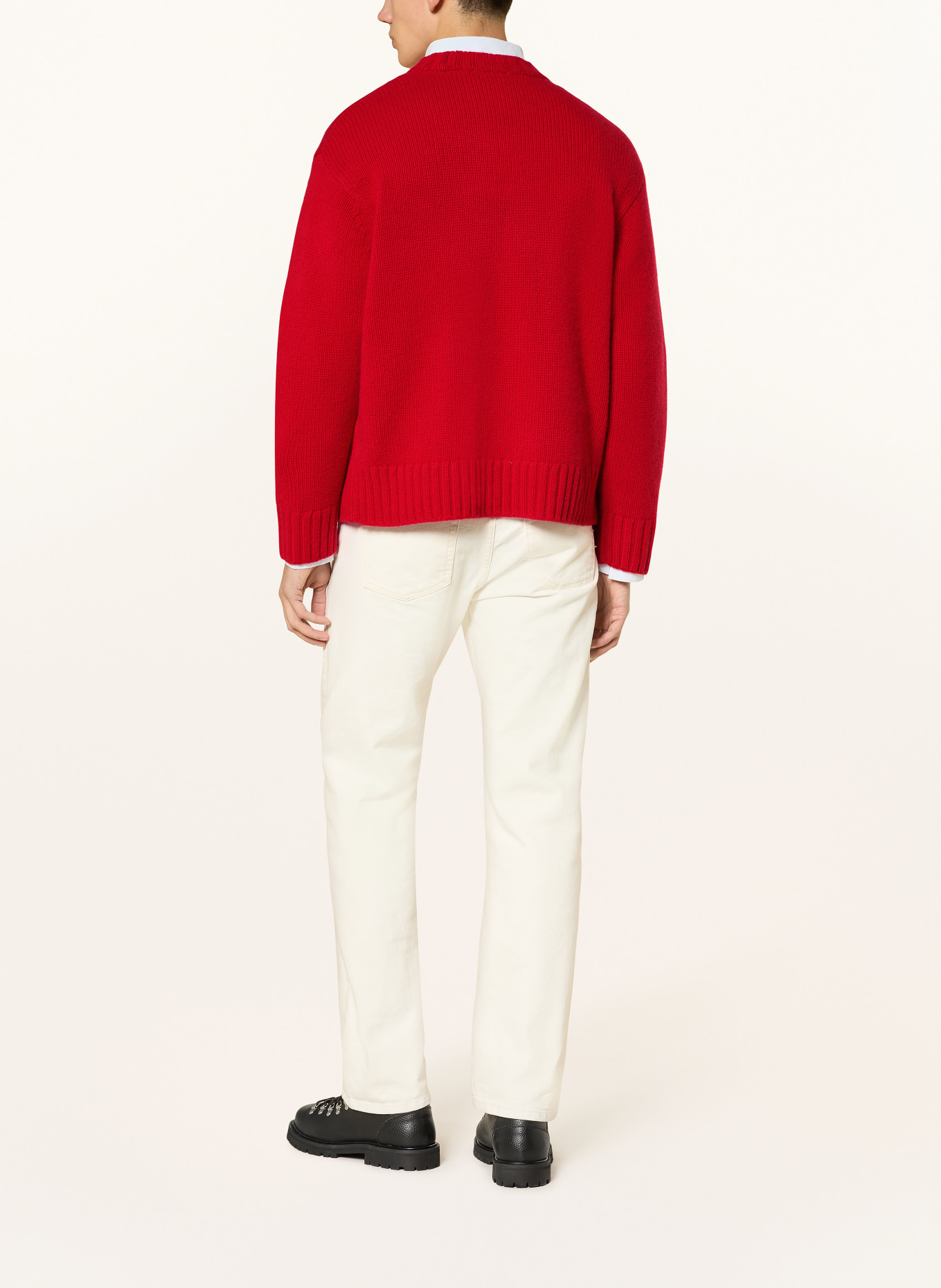 COS Cashmere-Pullover: ROT