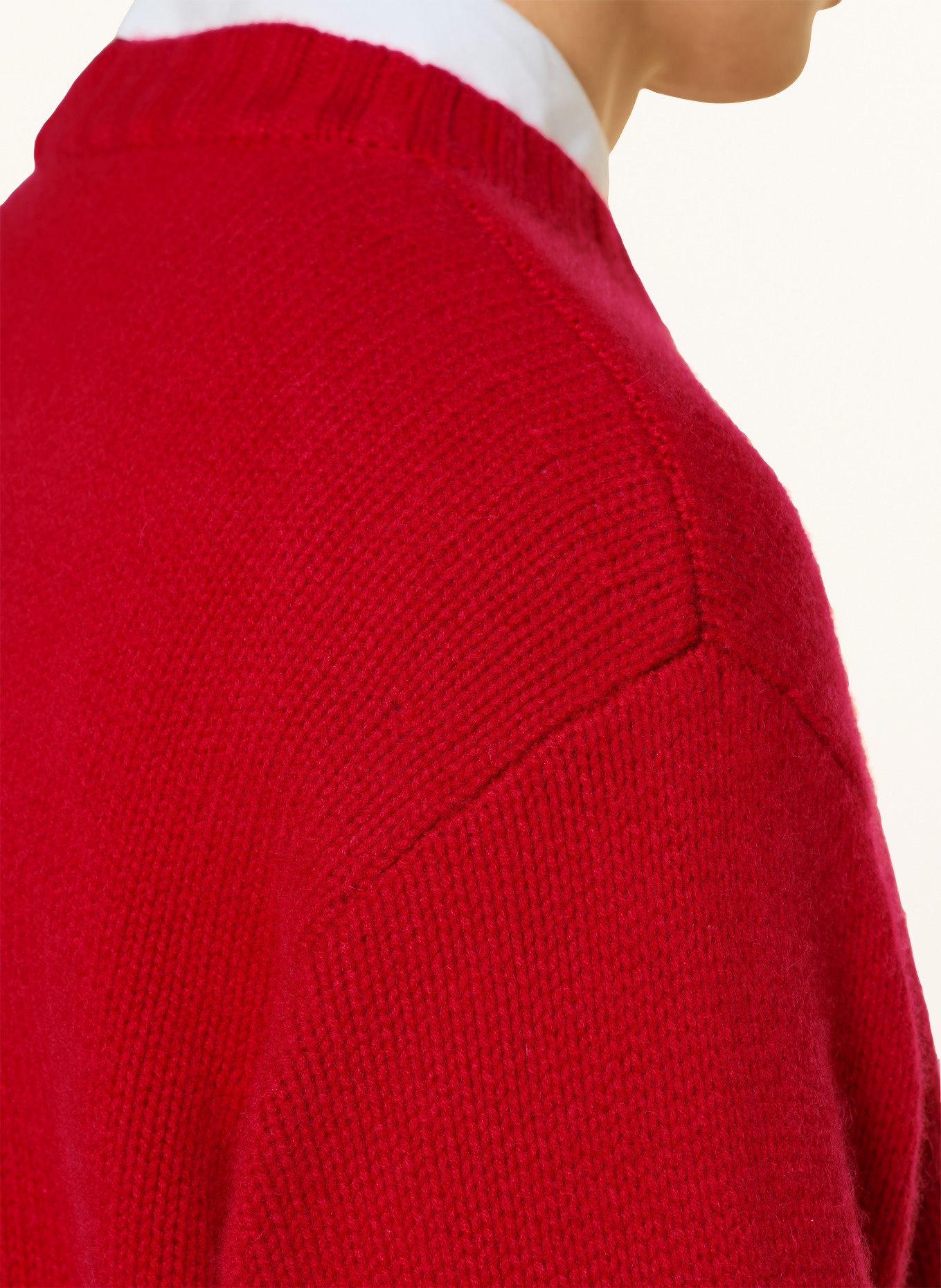 COS Cashmere-Pullover: ROT