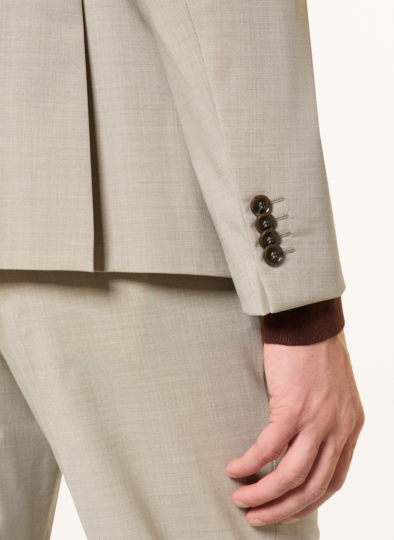 TIGER OF SWEDEN JAMIE extra slim fit suit jacket: 12T SAND